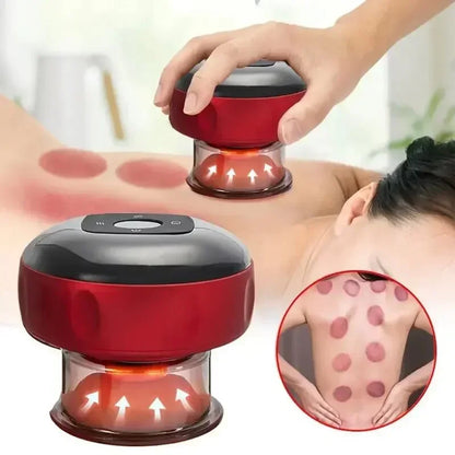 Cupping Set Massage Electric Cupping Therapy Set Gua Sha Cups Rechargeable Fat Burning Slimming Device Beauty Health Masajeador